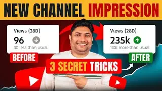 How to Increase Impressions on YouTube | How to Grow Your YouTube Channel | How to Get More Views