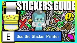 🐝BEE SWARM SIMULATOR STICKERS GUIDE | ALL STICKER LOCATIONS 2024