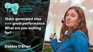 Static generated sites === great performance. What are you waiting for? | Debbie O'Brien