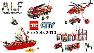 All Lego City Fire Sets 2010 - Lego Speed Build Review