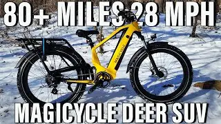 New Magic Cycle Deer SUV Ebike! 80+ Miles 28 MPH