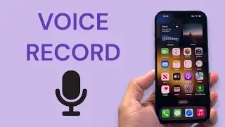 How To Voice Record on iPhone