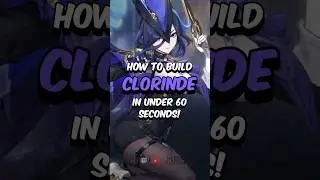 BEST CLORINDE BUILD - How to Build Clorinde in 60 Seconds #genshinimpact #genshin #hoyoverse