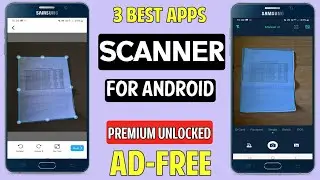 3 Best Free Scanner Apps For Android ! Pdf and Document Scanner