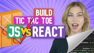 Building Tic-tac-toe in JavaScript vs React