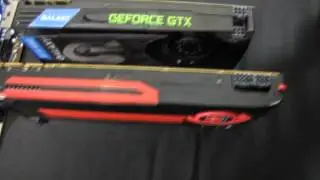 GTX 680 & Radeon HD 7970 Length & Physical Comparsion Linus Tech Tips