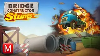 [Mobile] Bridge Constructor Stunts ► Мостостроительный геймплей