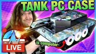 LIVE: PC Build in a Weird Tank Case