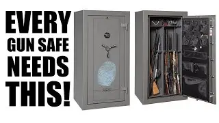 Fingerprint Keypad Gun Safe Lock Install - Fixes HUGE Security breach!