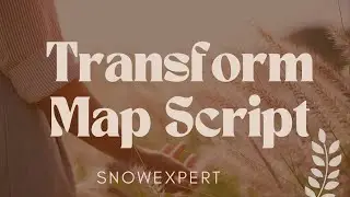 Transform Map Scripting & What is Foreigninsert