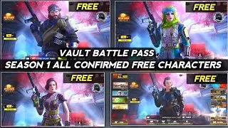 *FREE* Season 1 2024 Confirm All FREE New Characters/Codm Season 1 Vault Battle pass Leaks Codm 2024