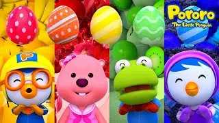 Pororos Easter Egg Hunt | Easter Egg Hunt with T-REX! | Easter Song for Kids🐣 | Pororo English