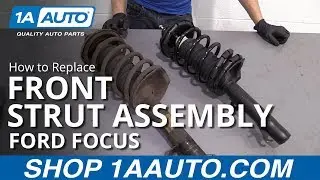 How to Replace Front Strut Assembly 00-05 Ford Focus