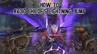 How to Avoid Childe Boss Lightning Jump/Dive Attack