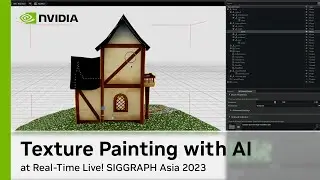 Texture Painting 3D Objects Using AI at Real-Time Live! SIGGRAPH Asia 2023