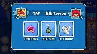 Angry Birds Friends. Star Cup: Brawl! SAF vs Rooster. Passage from Sergey Fetisov