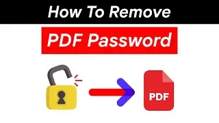 How to Remove Password from PDF File 🔓 Unlock PDFs Easily