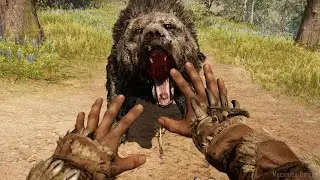 Taming All Animals - Far Cry Primal [4K 60FPS]