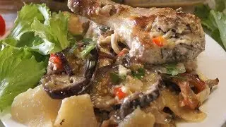 Запеканка с Баклажанами на любой случай.  Потрясающе Быстро, Просто и Вкусно!