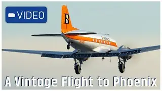 Flying an Airliner in 1950 | Freeware AWX DC-3 | Bonanza Air Services | X-Plane 12