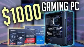 BEST $1000 Gaming PC Build Guide! (2022)