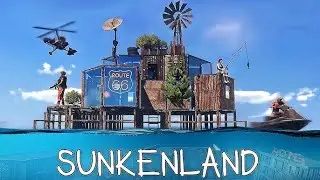 Прохождение Sunkenland захватываем острова