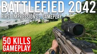 Battlefield 2042  First Impressions + 50 Kill Conquest Gameplay