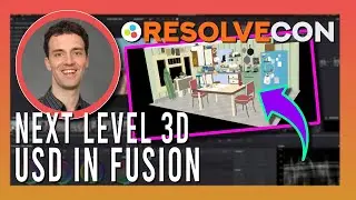 Next-Level 3D with USD in Fusion - Bernd Klimm [ResolveCon '24 - Day 3] (HQ)