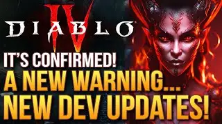 Diablo 4 - New Warning! Next Major Patch, Monster Variety Updates, Helltides Tips and World Bosses!