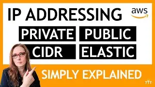 How IP Addressing Works in AWS | Public, Private, Elastic, CIDR Notation | AWS for Beginners