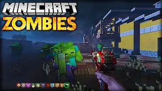 The Chaotic Minecraft NUKETOWN Zombies Map... (Black Ops 3)