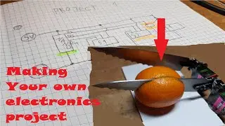 How to make a simple electronics project (electronic cutter)