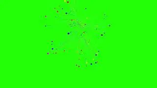 FREE HD Green Screen - FIREWORK CONFETTI