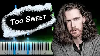 Hozier - Too Sweet Piano Tutorial