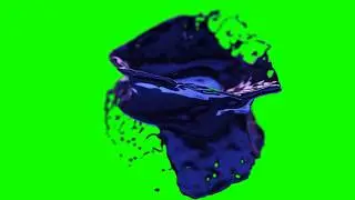 FREE HD Green Screen LIQUID SPLASH FROZEN MATRIX STYLE