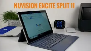 Nuvision Encite Split 11 Review |  Budget 2-in-1 Windows 10 Laptop