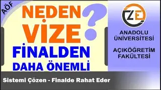 AÖF Neden Vize Finalden Daha Önemli - Sistemi Çözenler İçin Açıköğretim İpuçları