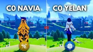 F2P :-Who to Pull in v4.8 ?? C0 Yelan vs C0 navia!! [ Genshin Impact ]