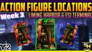 Destiny 2 |  Action Figure Locations- Liming Harbor & Esi Terminal (Week 3)