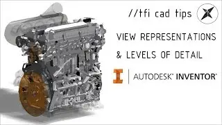 Assembly representations (Level of detail & View Reps) | Autodesk Inventor