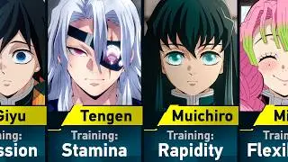 All Training Programs of Hashira in Demon Slayer