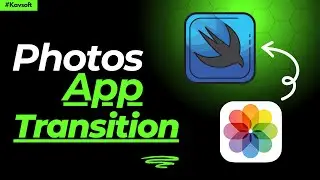 SwiftUI Apple Photos App Transition - iOS 17 - Part 1