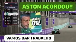 F1 2023 AO VIVO ASTON MARTIN ACORDOU F1 MANAGER DICAS F1 JEEDAH QUALY