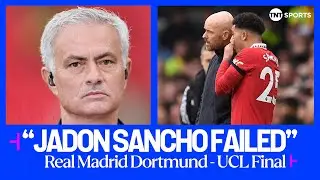 Erik ten Hag didnt get the best out of him | Jose Mourinho on Jadon Sancho at Manchester United 👀