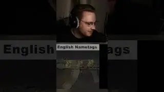 English vs Chinese nametags