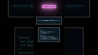 Glowing Hover Animation Button html and css 😱 