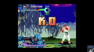 X-Men Vs Street Fighter  Final Boss Apocalypse PS1