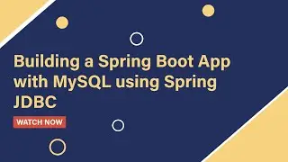 Step-by-Step: Building a Spring Boot App with MySQL using Spring JDBC