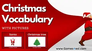 Christmas Vocabulary Words With Pictures