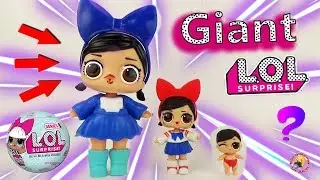 ЛОЛ сюрпризы ГИГАНТЫ куклы подделки светятся! Giant FAKE Big Lol Surprise Dolls